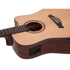 DIMAVERY ASW-60 Grande Guitar, nature